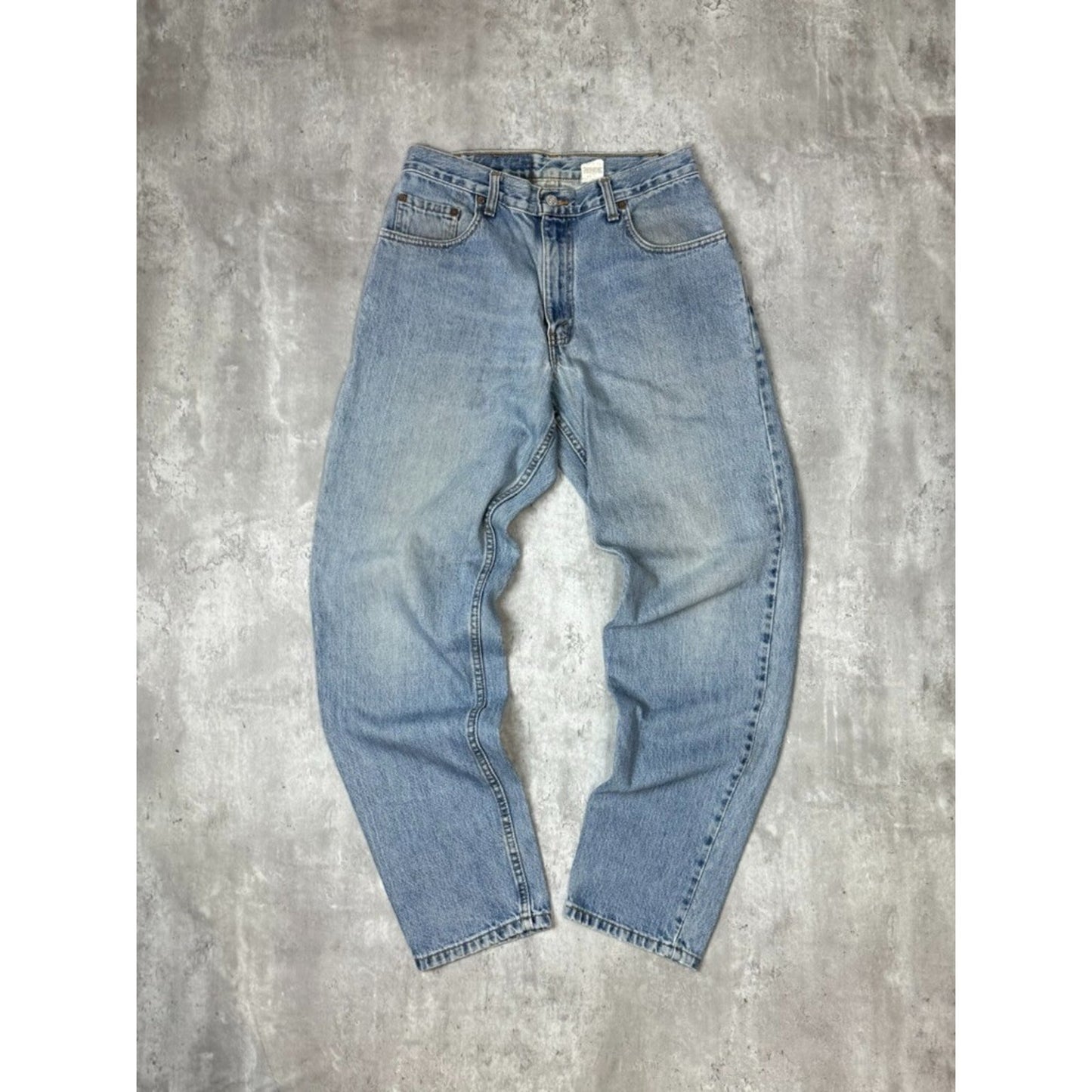 Vintage 90s Levis 560 Red Tab Light Wash Denim Pants Size 31 Blue