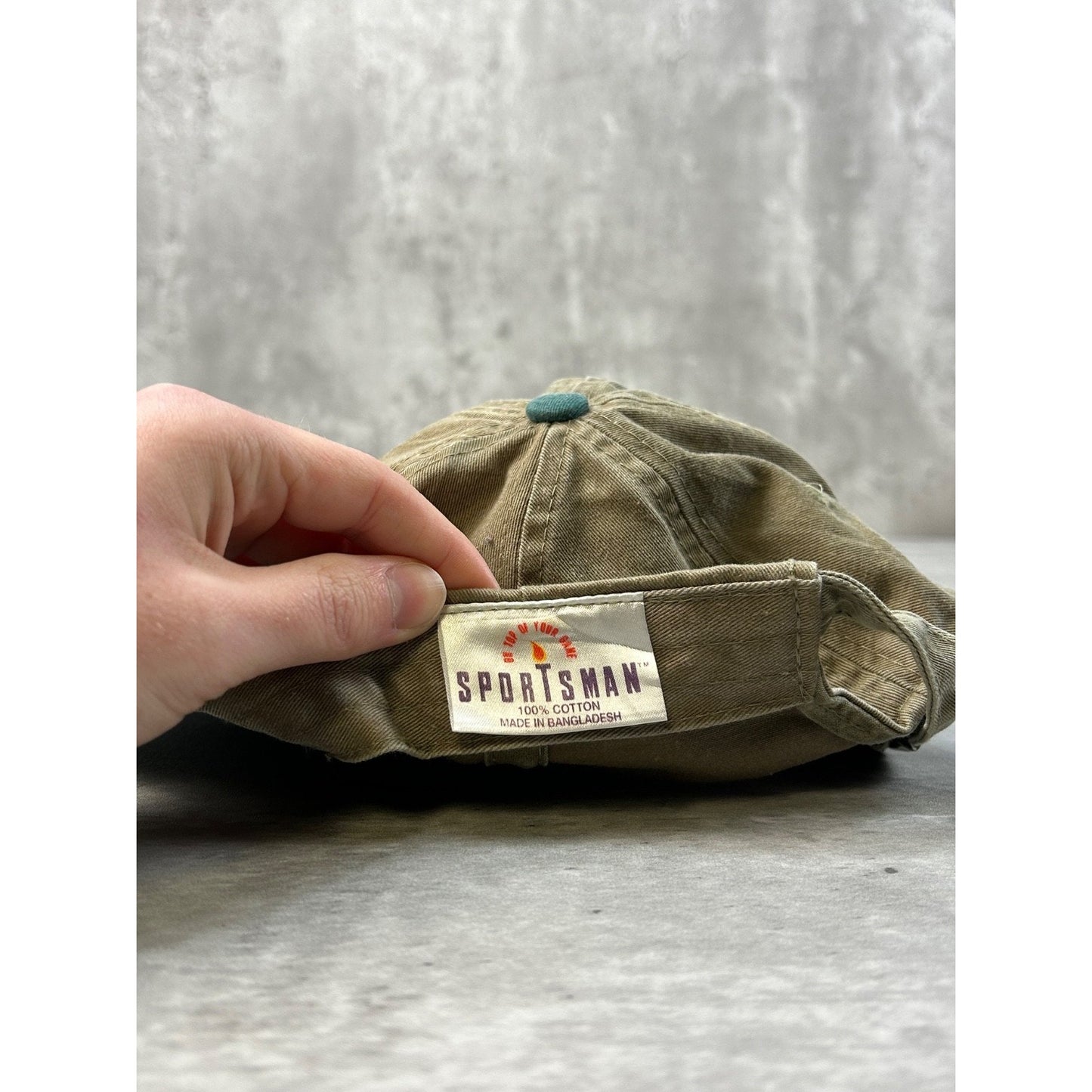 Vintage 90s Wild Thing Embroidered Two Tone Spellout Strapback Hat OSFA
