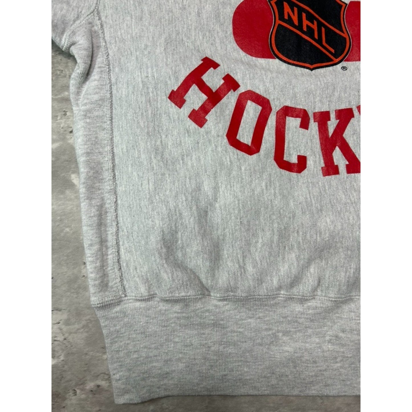 Vintage 1993 Detroit Red Wings NHL Champion Reverse Weave Sweatshirt Size Large