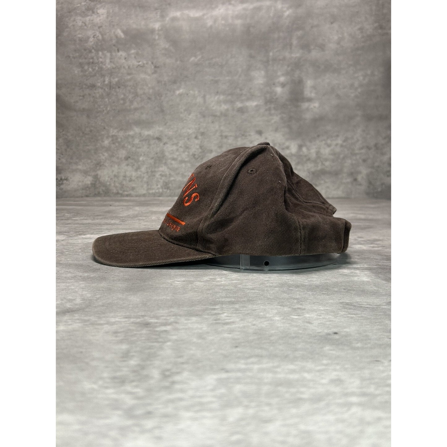 Vintage 90s Cleveland Browns NFL Embroidered Spellout Snapback Hat OSFA