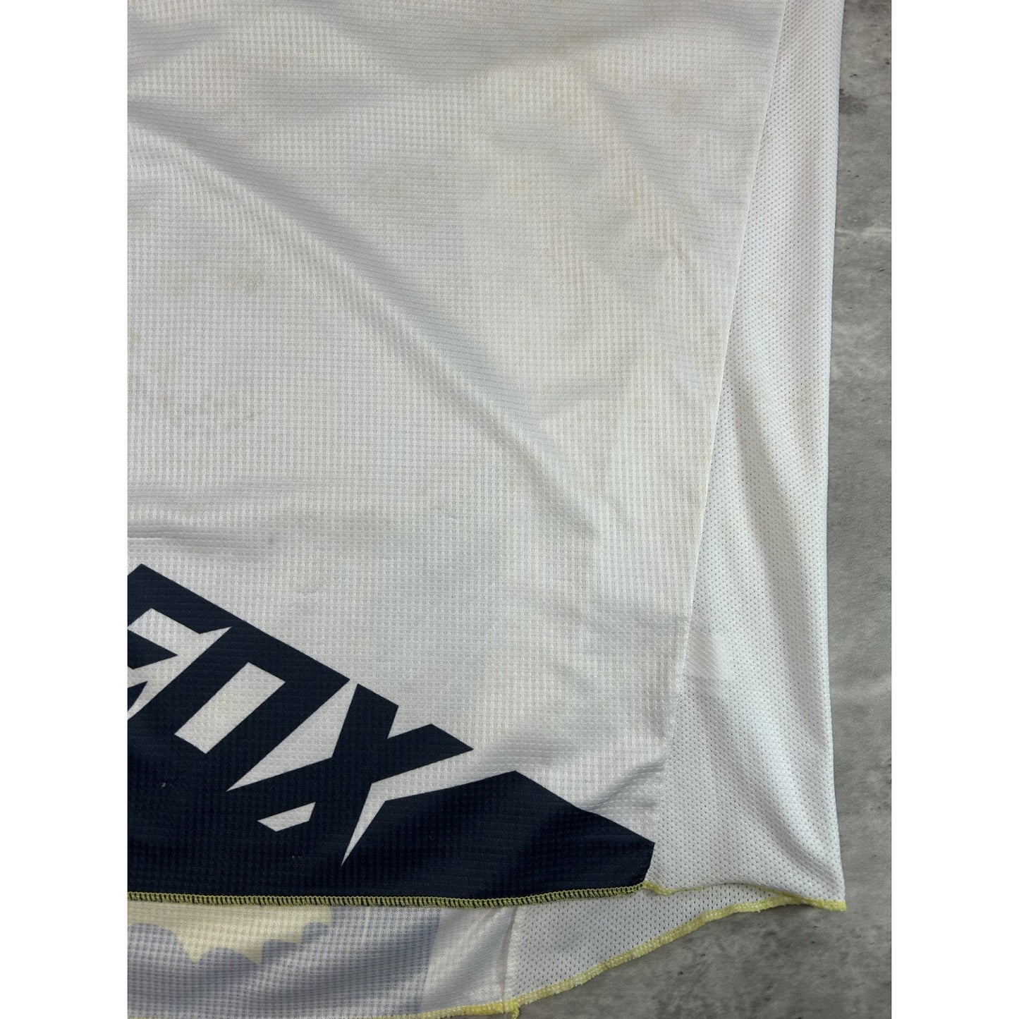 Fox 180 All Over Print Graphic Long Sleeve Motocross Jersey Size Medium White