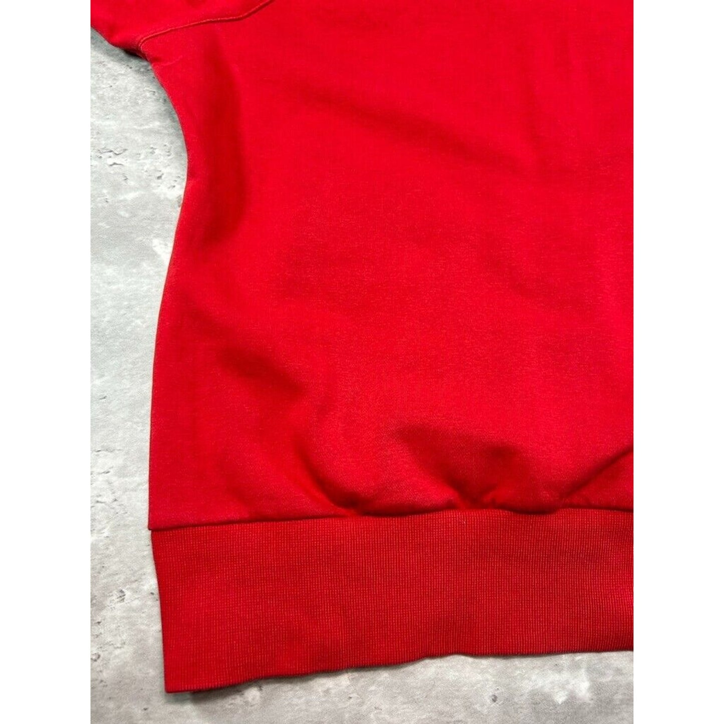 Vintage Y2K Womens Nike Embroidered Swoosh 1/2 Zip Sweatshirt Size XL Red
