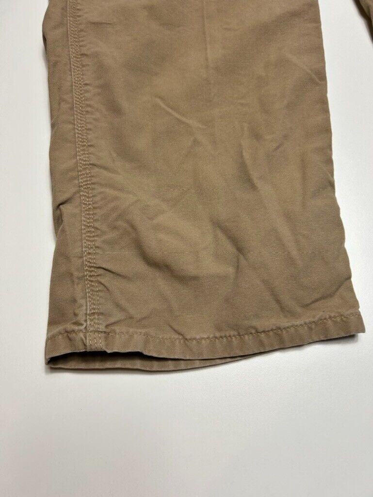 Vintage Carhartt Canvas Workwear Carpenter Pants Size 38W Beige