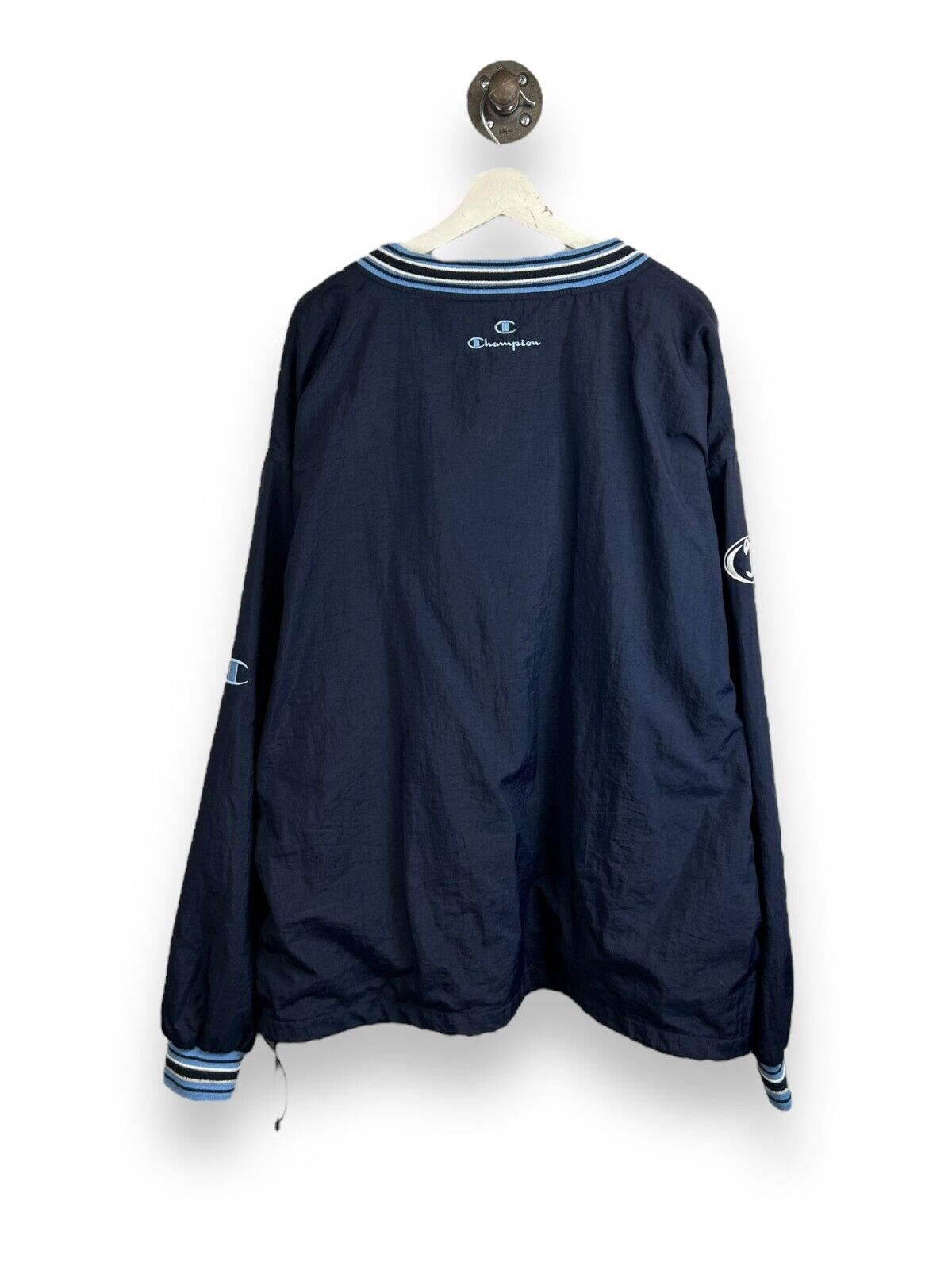 Vintage 90s Penn State Nittany Lions NCAA Champion Nylon Pullover Jacket Size XXL
