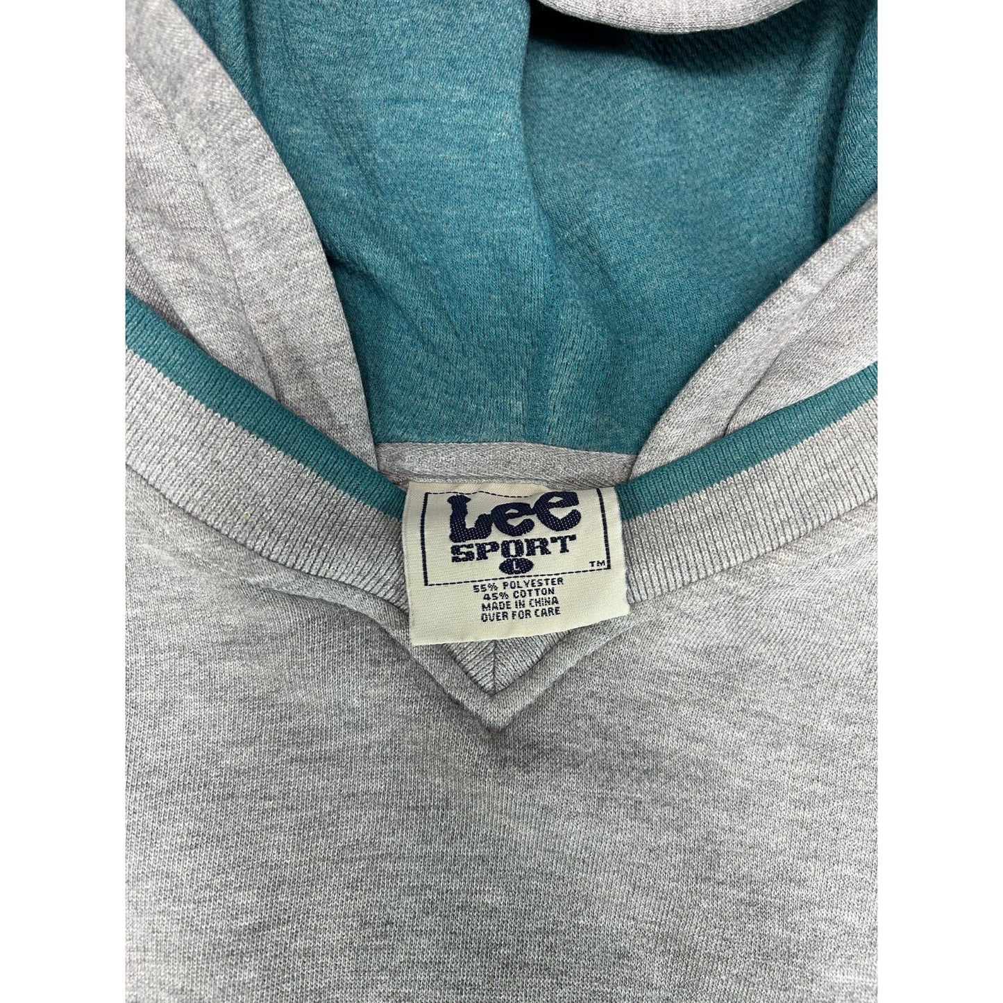 Vintage Miami Dolphins NFL Embroidered Spellout Hooded Sweatshirt Size Large