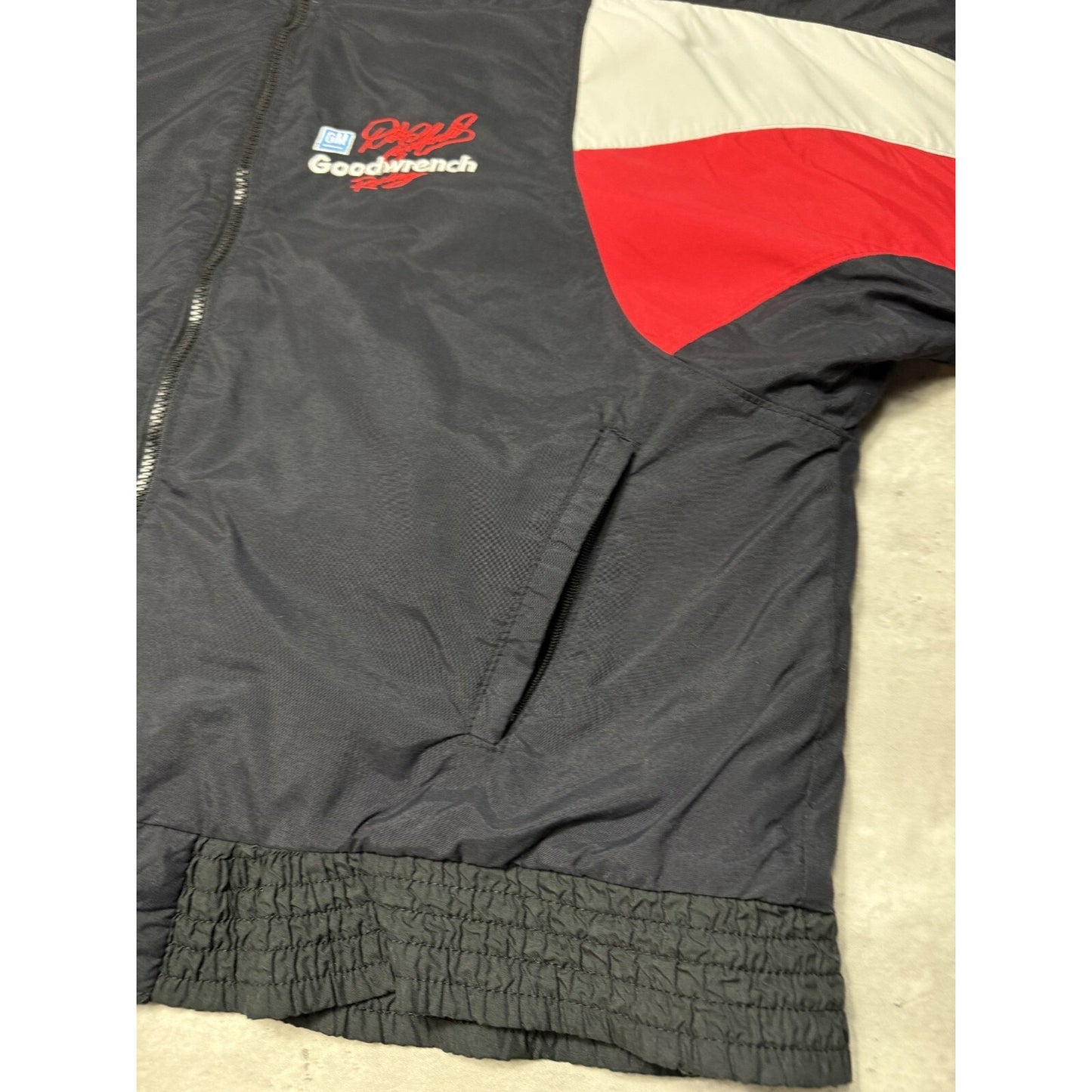 Vintage 90s Dale Earnhardt #3 Nascar Winston Cup Champ Full Zip Jacket Size XL
