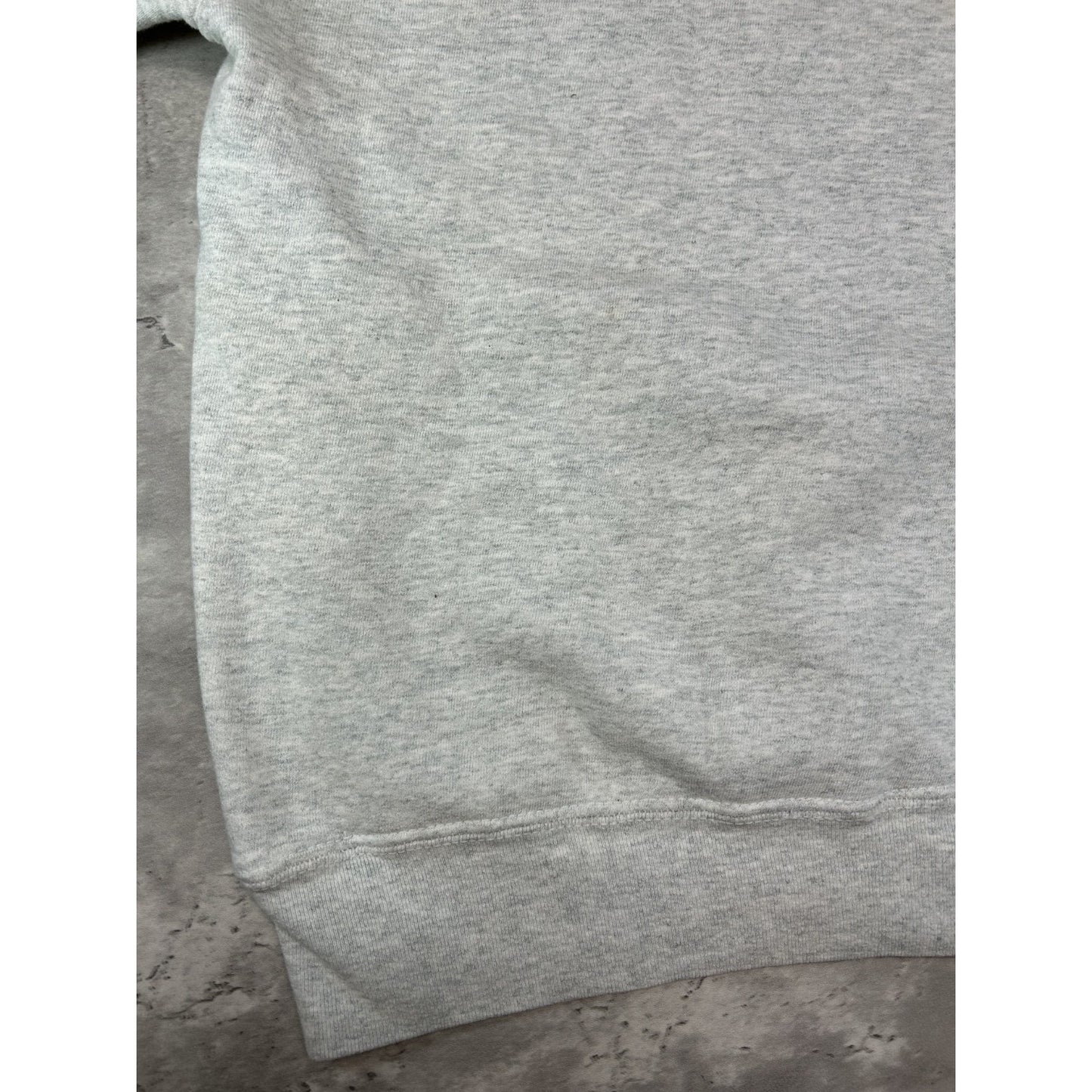 Vintage 90s Duluth East Hound Hockey Spellout Graphic Sweatshirt Size XXL Gray