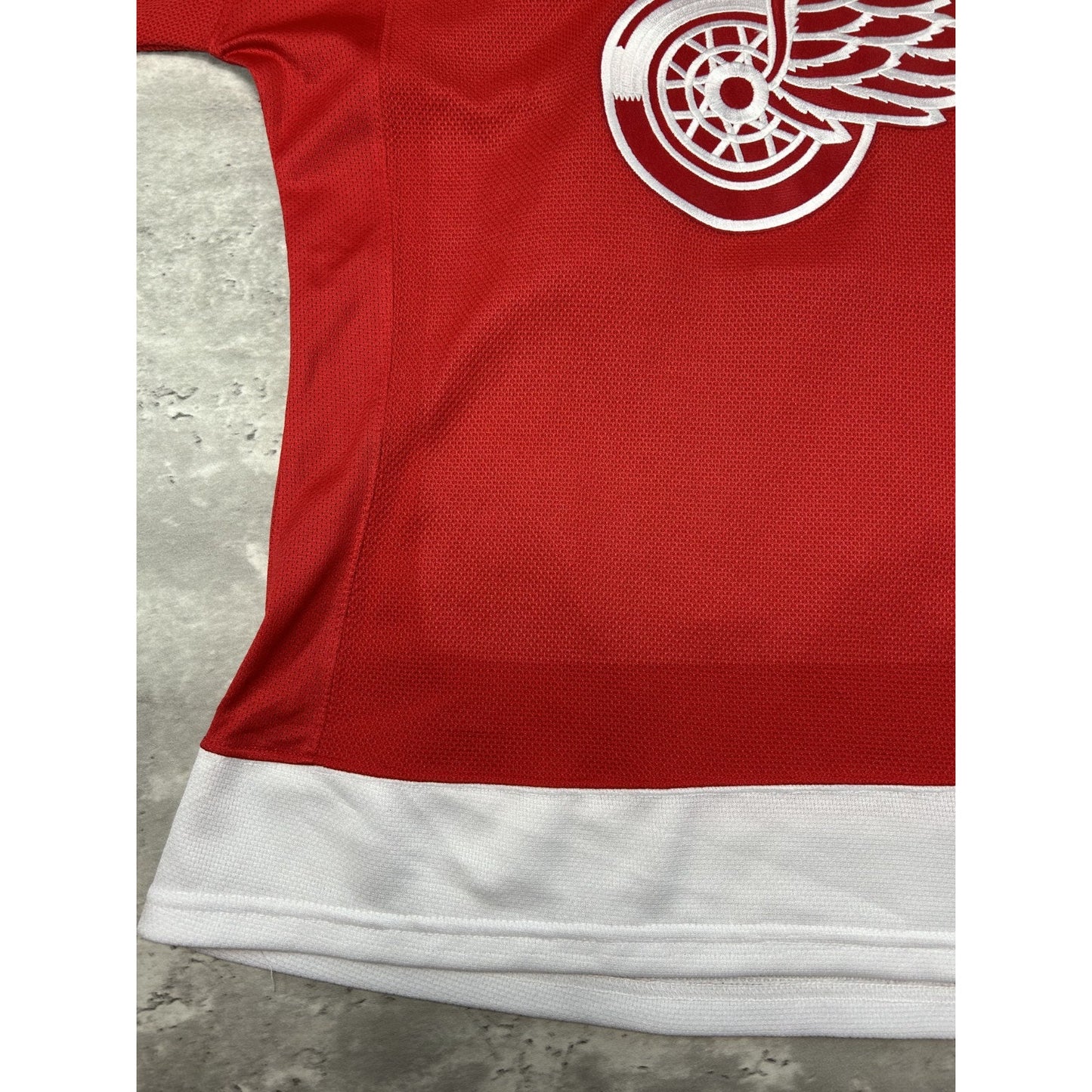 Vintage Womens Henrik Zetterberg #40 Detroit Red Wings NHL Jersey Size XL Red