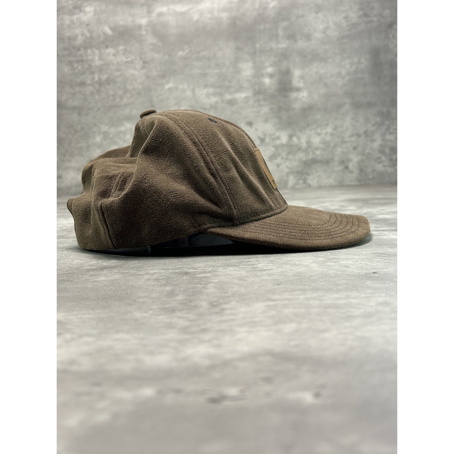 Vintage Carhartt Canvas Embroidered Patch Workwear Snapback Hat OSFA