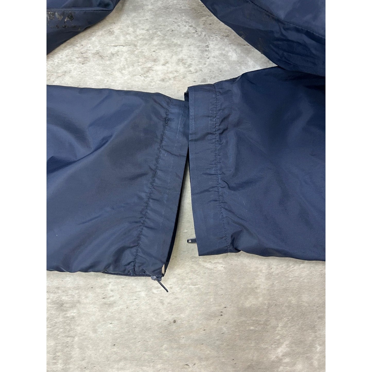 Vintage 90s Nike Embroidered Swoosh Nylon Track Pants Size Large