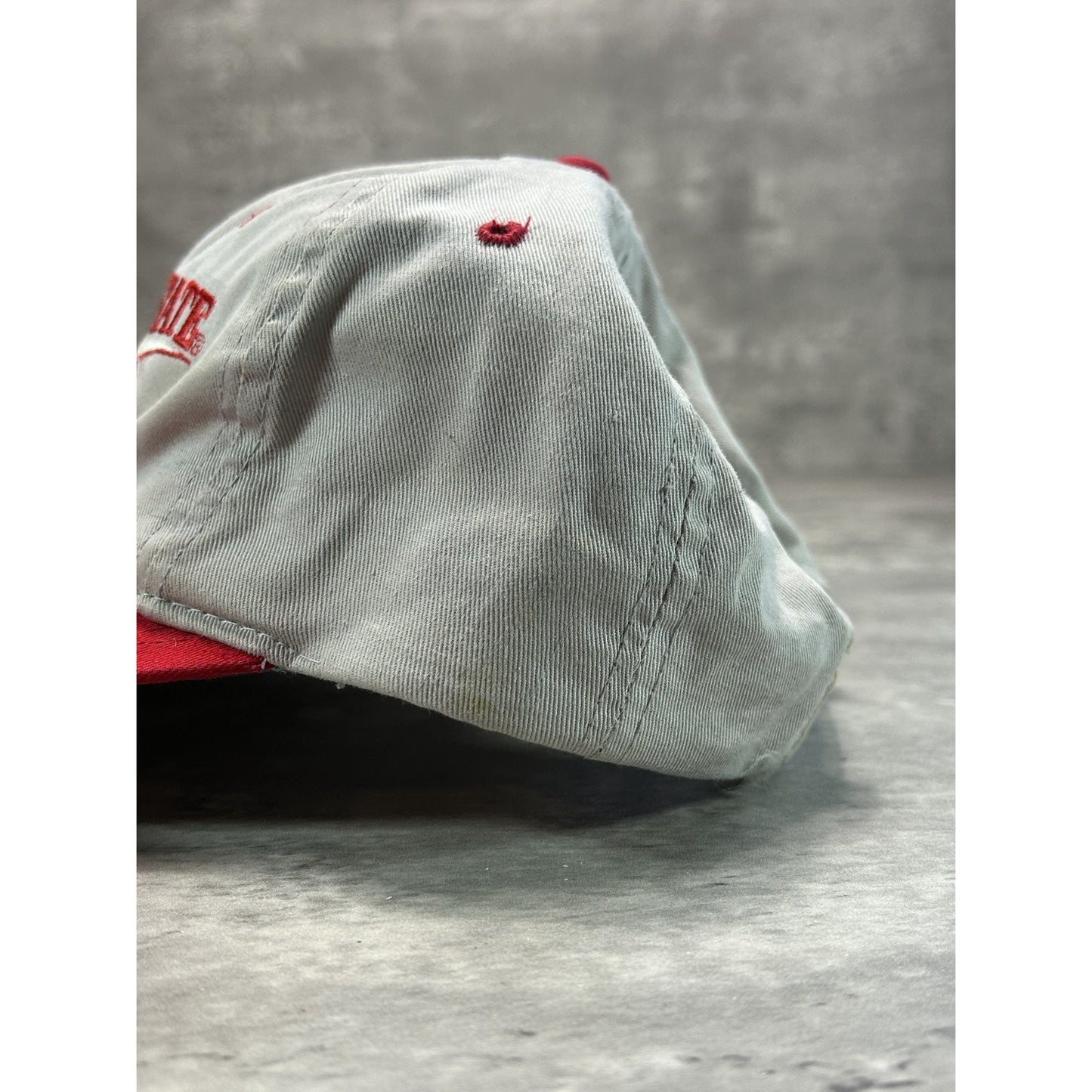 Vintage 90s Ohio State Buckeyes NCAA Embroidered Spellout Snapback Hat OSFA