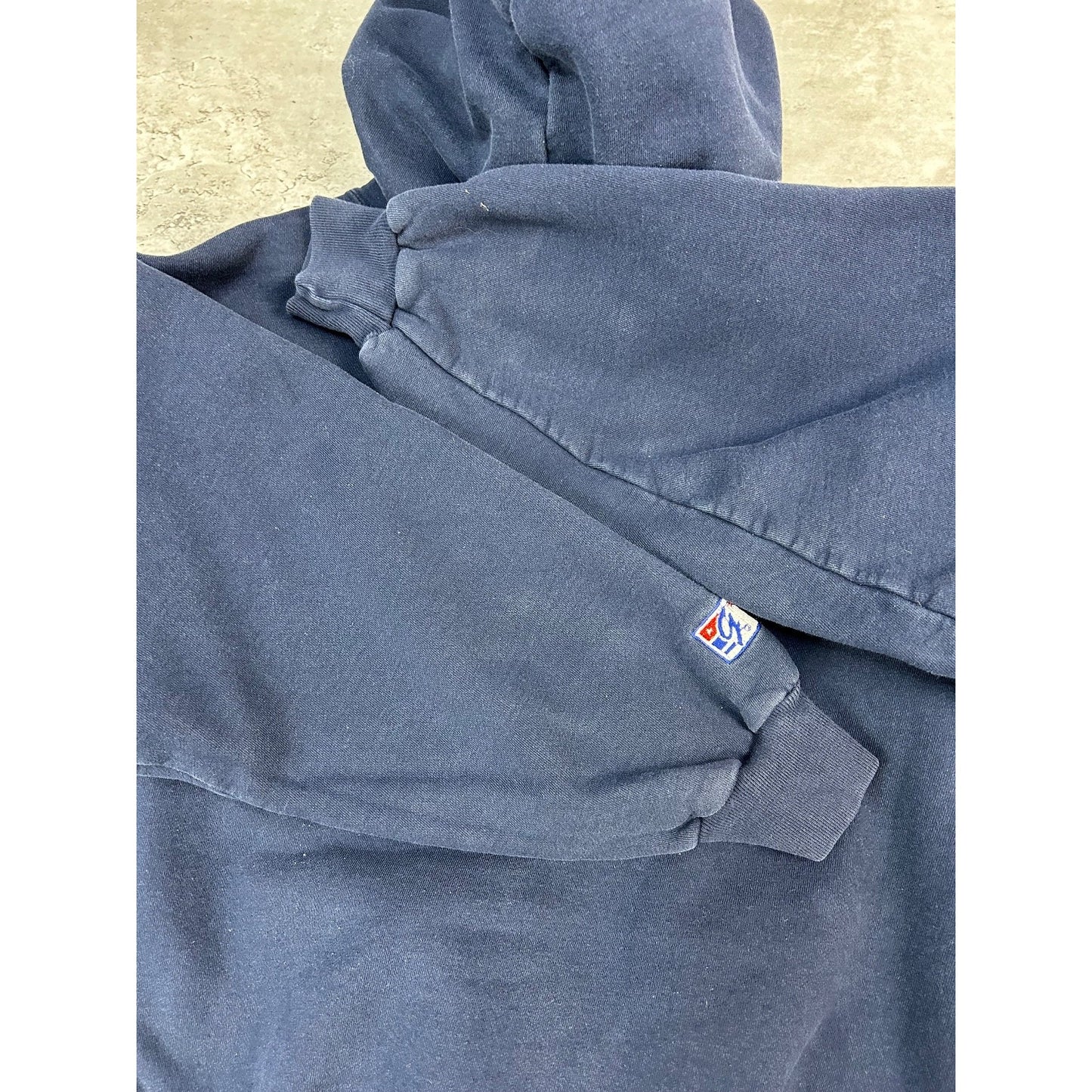 Vintage 90s Penn State Nittany Lions Spellout Hooded Sweatshirt Size Medium