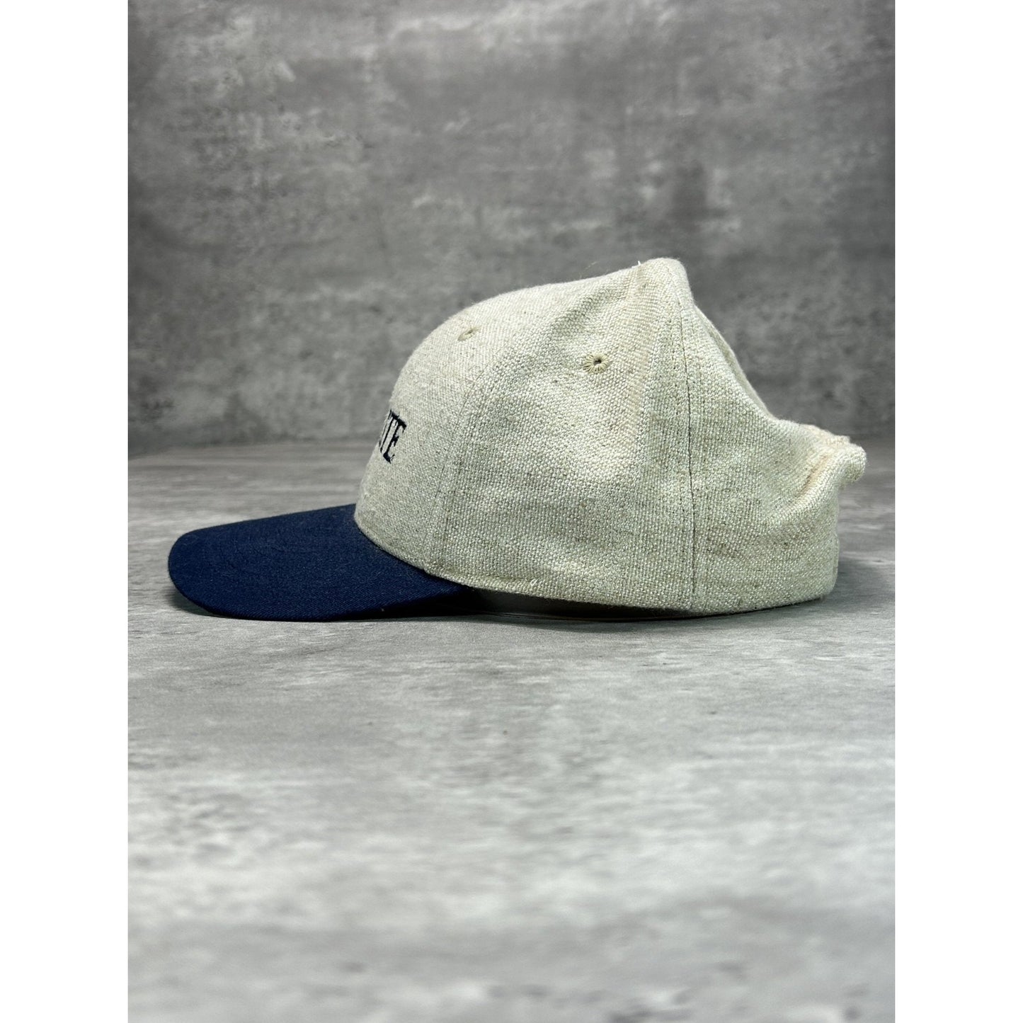 Vintage Norlite Embroidered Spellout Two Tone Strapback Hat OSFA