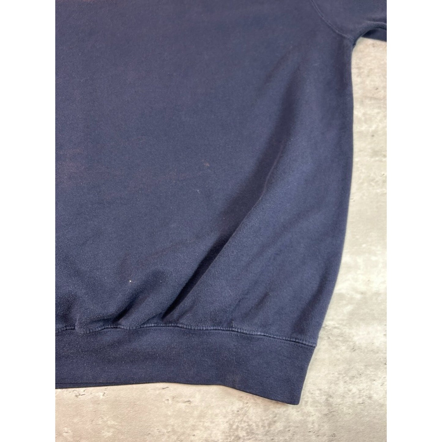 Vintage Chicago Bears NFL Embroidered Spellout Football Sweatshirt Size XL Blue