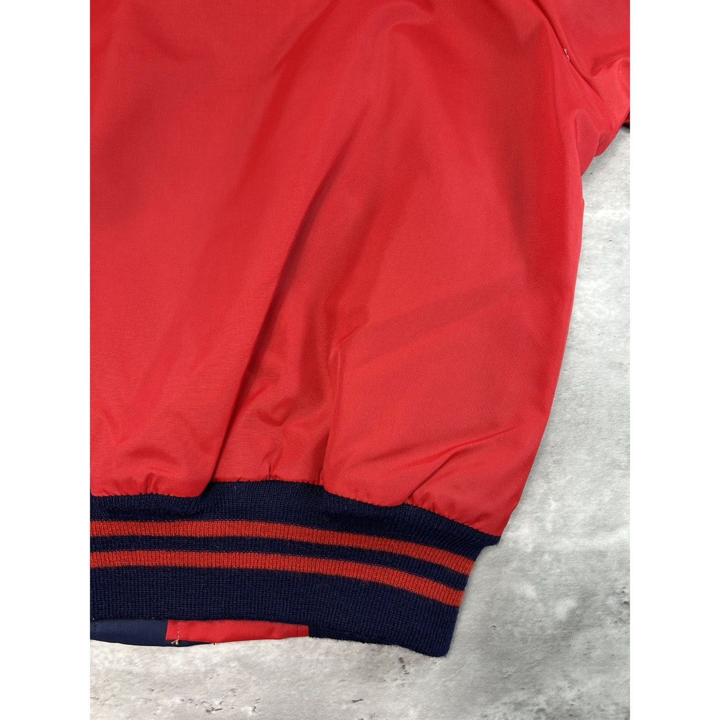 Vintage 90s St Louis Cardinals MLB Embroidered Logo Bomber Jacket Size Small