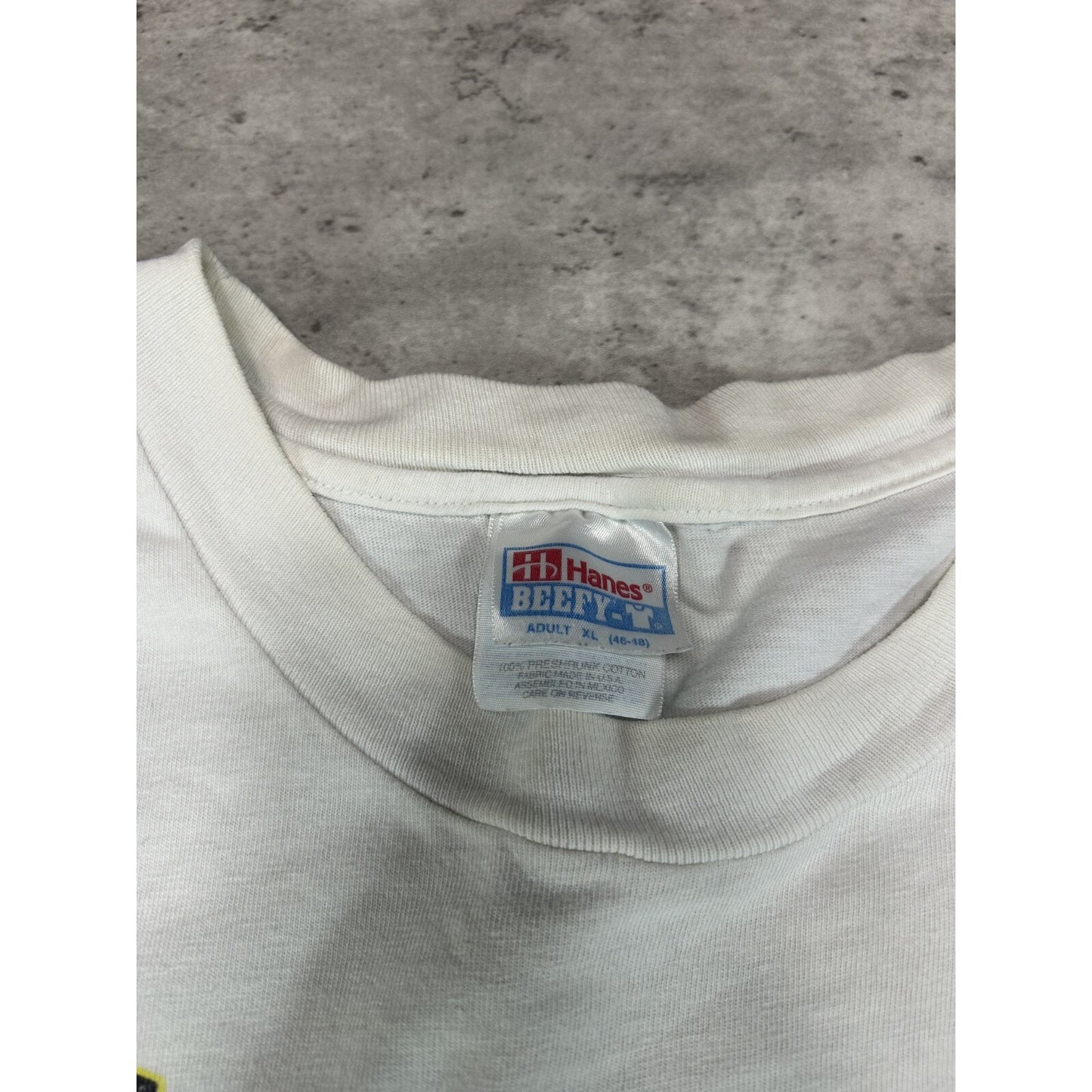 Vintage 1998 Bill Elliott #94 Reeses Racing Nascar Graphic T-Shirt Size XL White