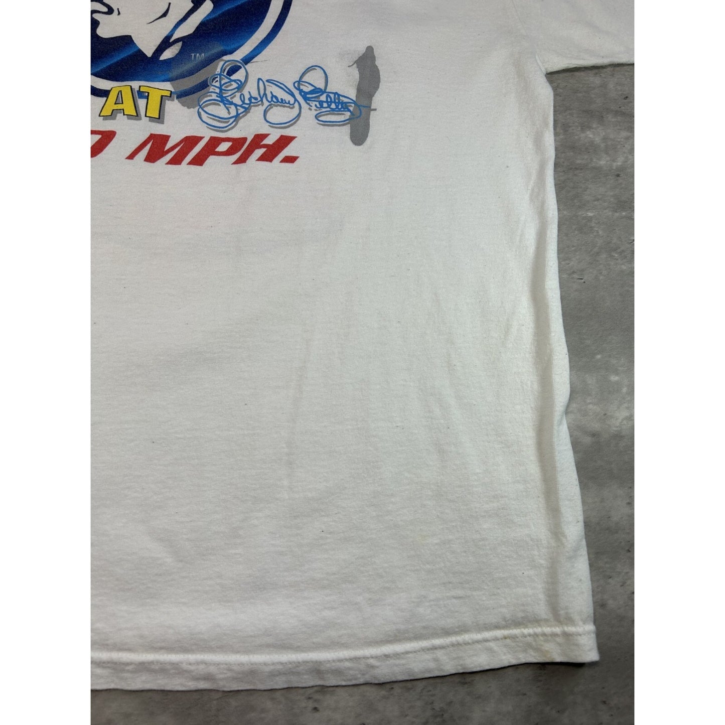 Vintage 90s Richard Petty STP Racing Inside The Ride Nascar T-Shirt Size 2XL