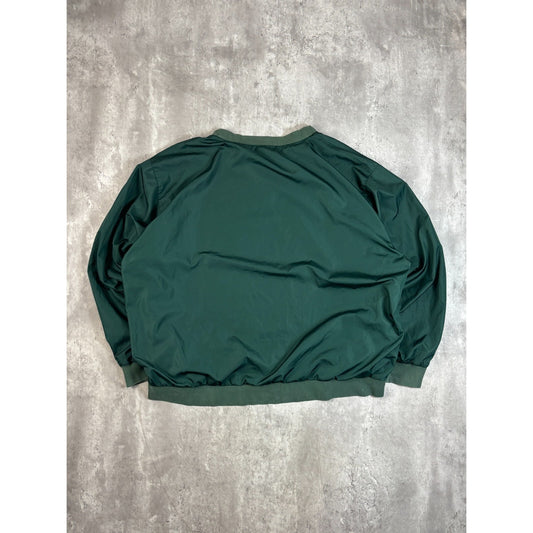 Vintage 90s Polo Golf Embroidered Crest Nylon Pullover Windbreaker Jacket Size XXL