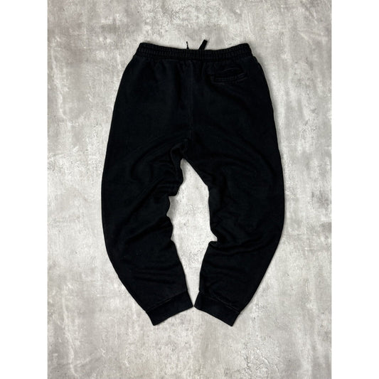 Vintage Air Jordan Graphic Jumpman Sweat Pants Size Medium Black