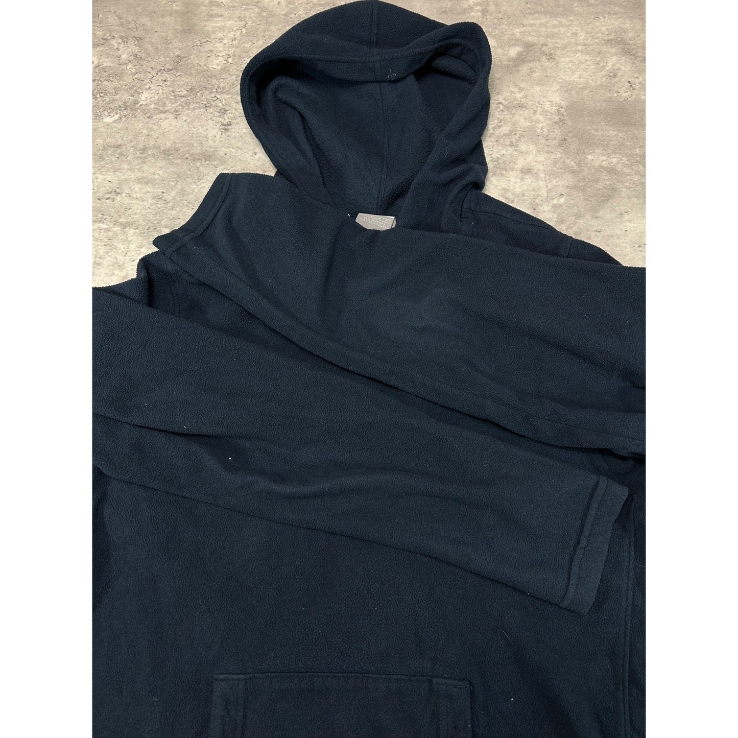 Vintage 2000s Youth Nike Embroidered Swoosh Fleece Hooded Sweatshirt Size Medium