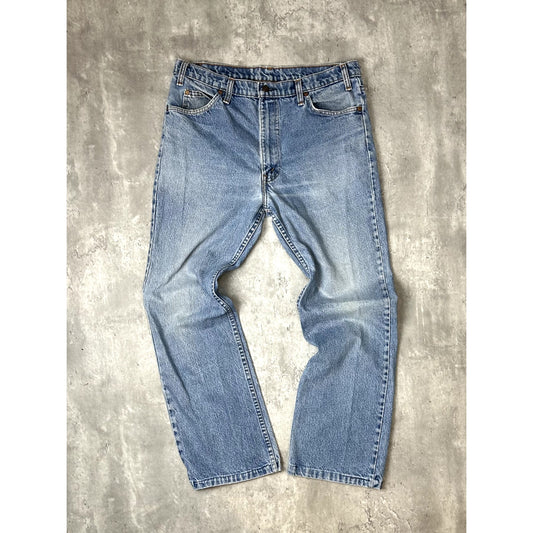 Vintage 90s Levis Orange Tab Medium Wash Denim Pants Size 35