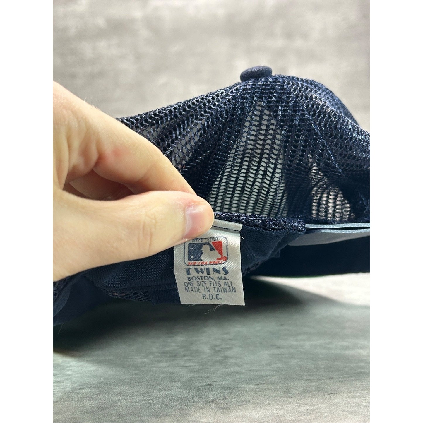 Vintage 80s Boston Red Sox MLB Embroidered Logo Trucker Snapback Hat OSFA