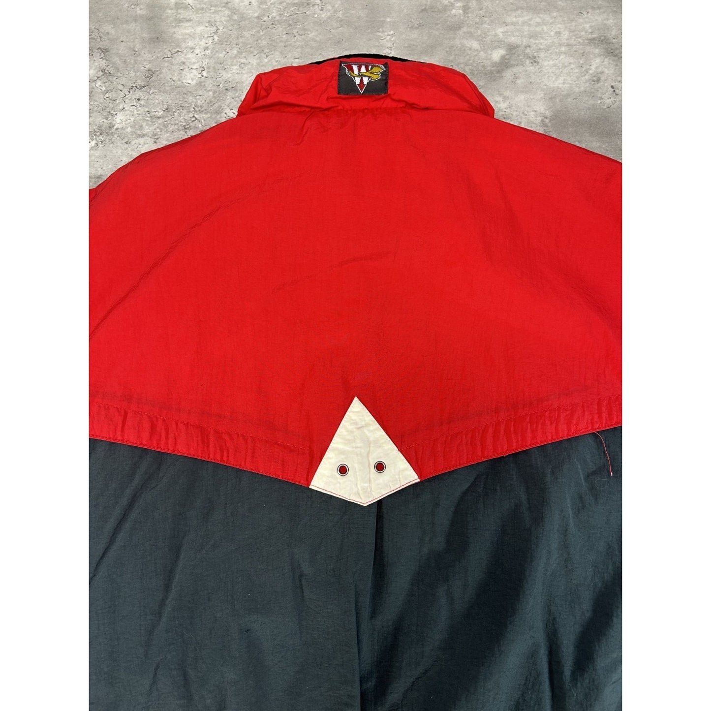 Vintage 90s Winston Cup Nylon Full Zip Windbreaker Jacket Size XL