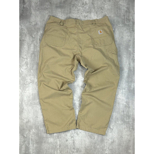 Carhartt Relaxed Fit Canvas Workwear Five Pocket Pants Size 44 Beige