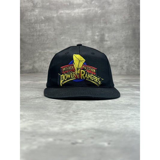 Vintage 1994 Mighty Morphin Power Rangers Embroidered Snapback Hat OSFA