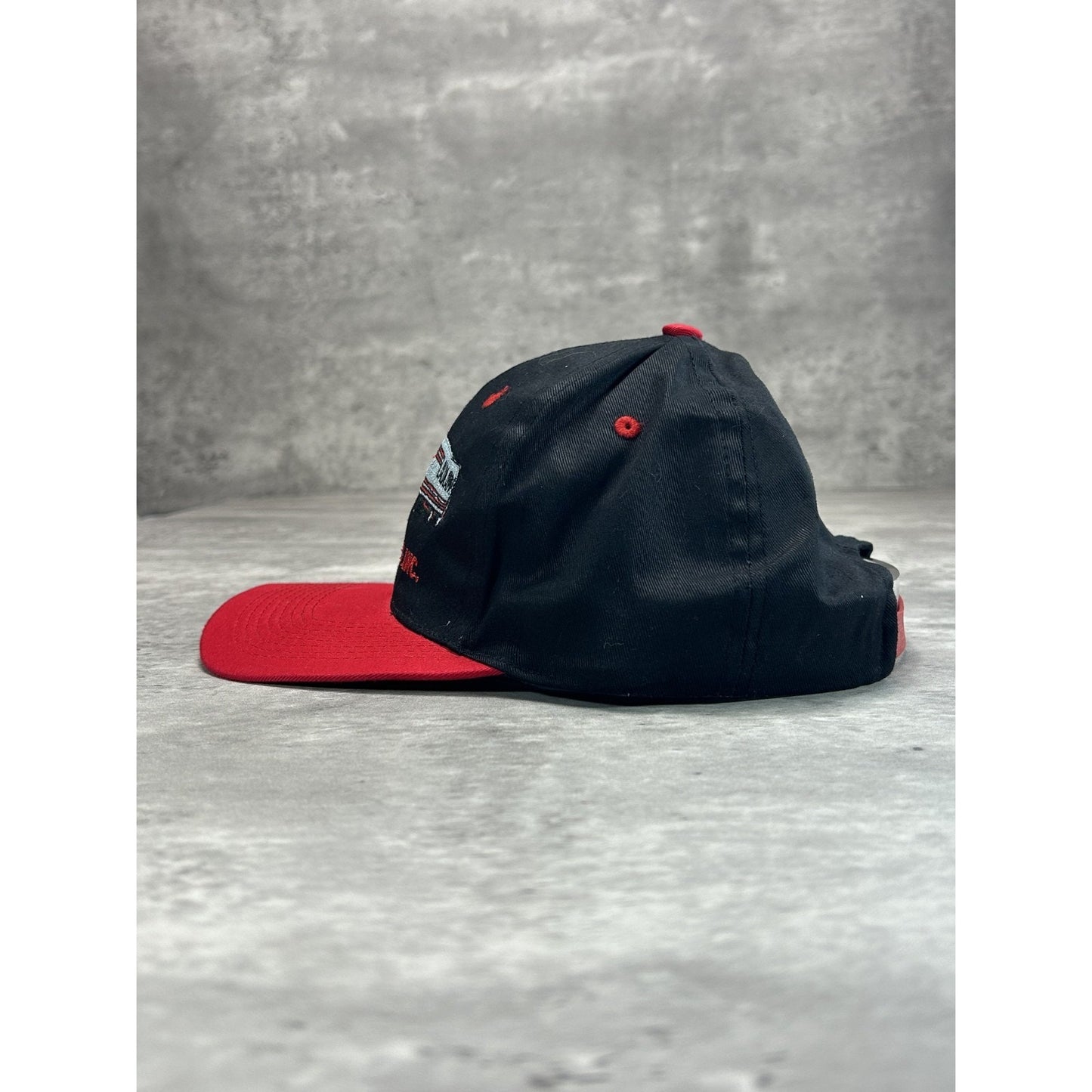 Vintage Laidlaw Carriers Inc. Embroidered Trucking Two Tone Strapback Hat OSFA