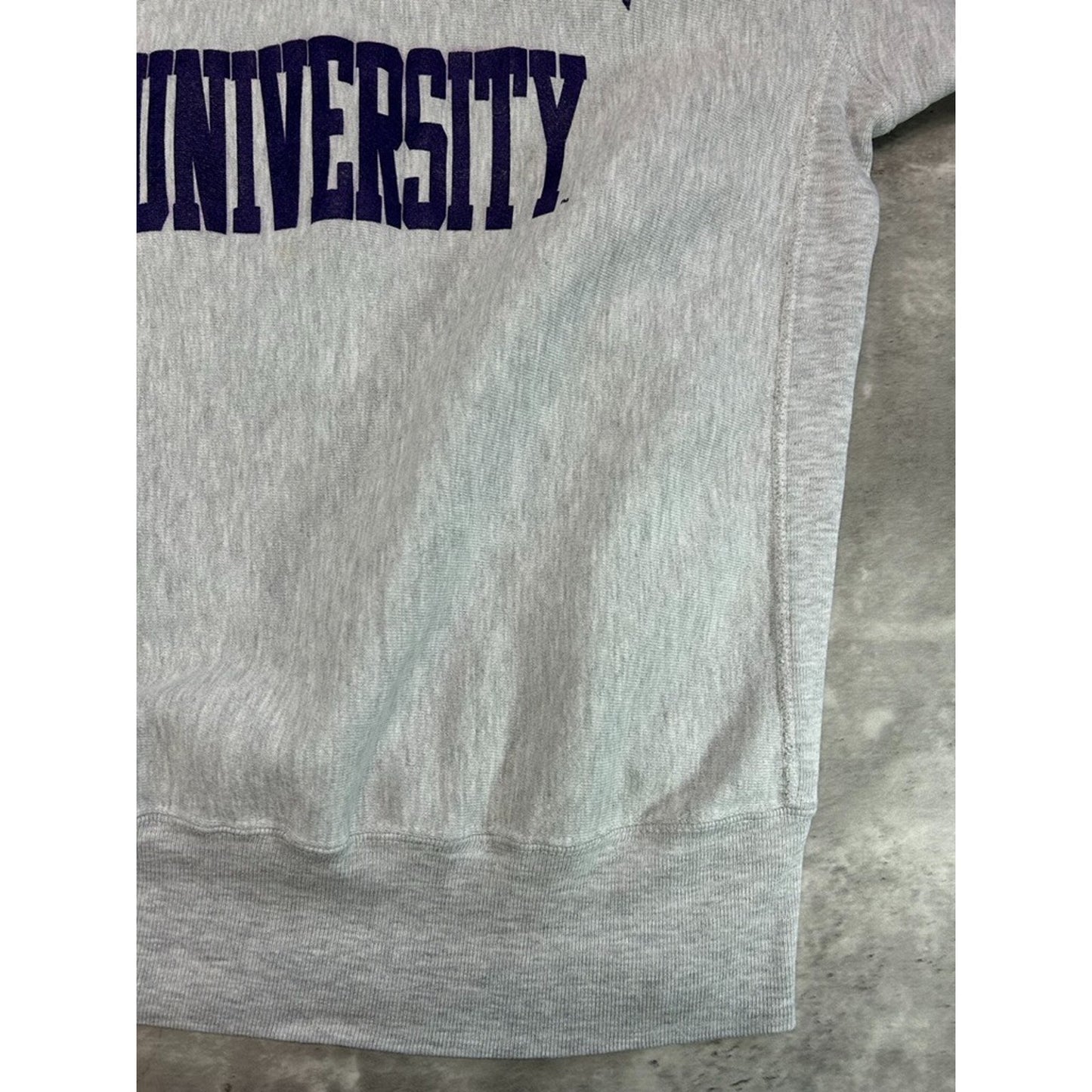 Vintage 90s James Madison NCAA Champion Reverse Weave Sweatshirt Size XXL