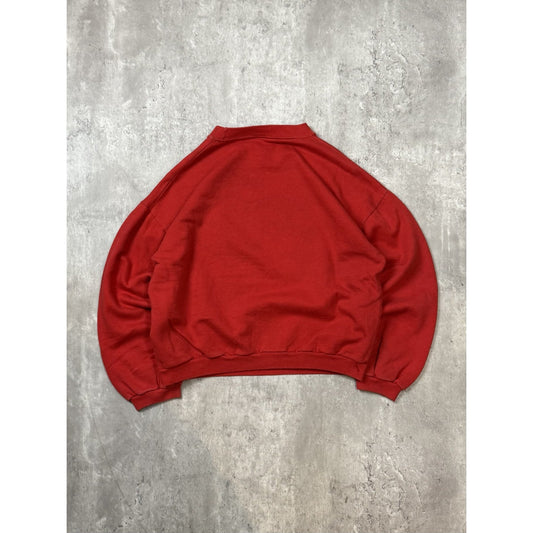 Vintage 80s Holland Amsterdam Graphic Crest Destination Sweatshirt Size Small