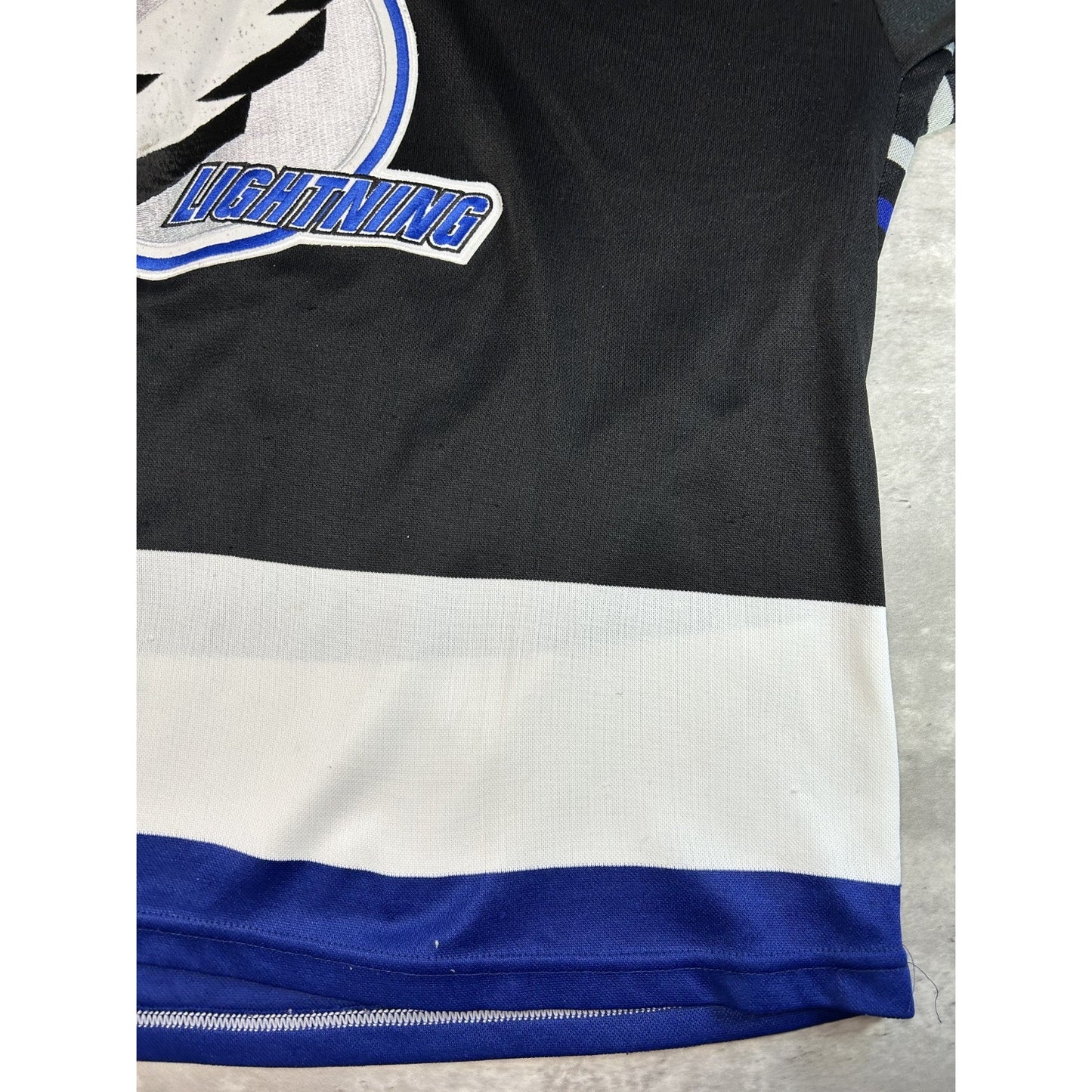 Vintage 90s Chris Kontos #16 Tampa Bay Lightning NHL Stitched Jersey Size XL