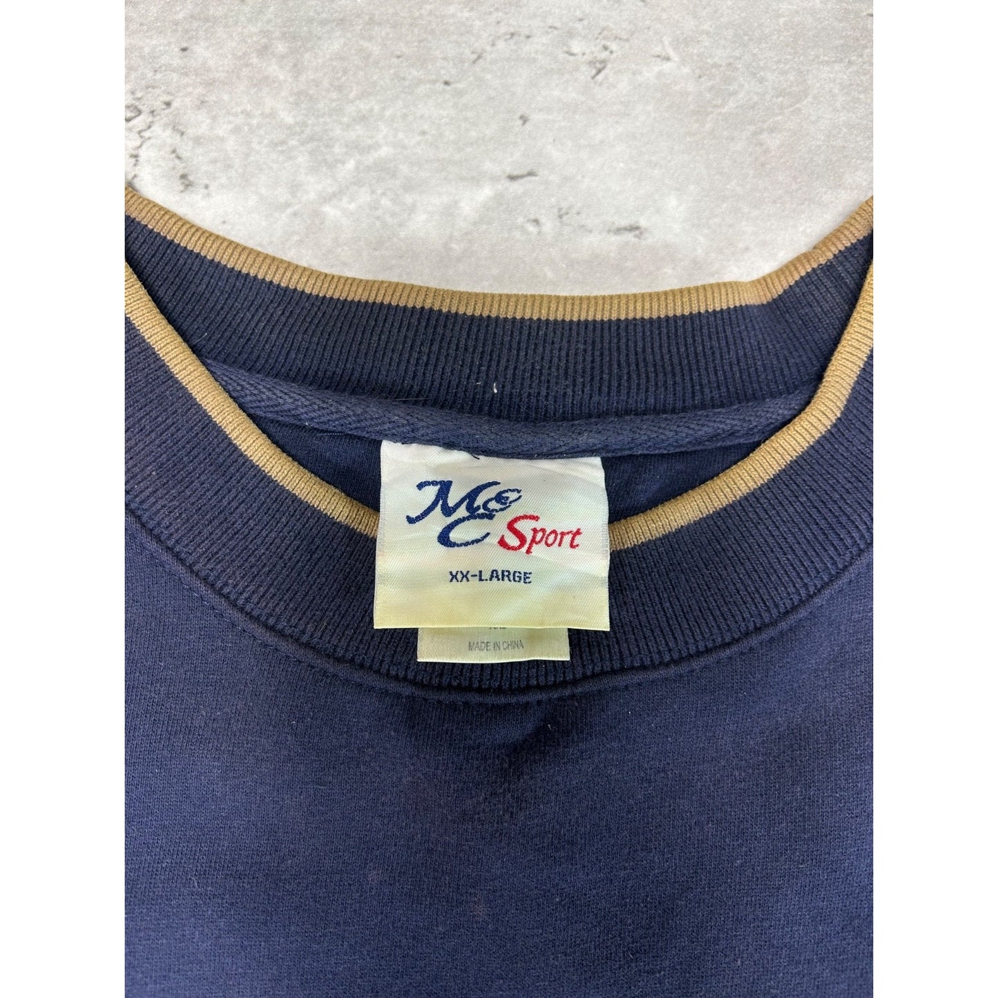 Vintage Bass FIshing Embroidered Fish Nature Crewneck Sweatshirt Size 2XL