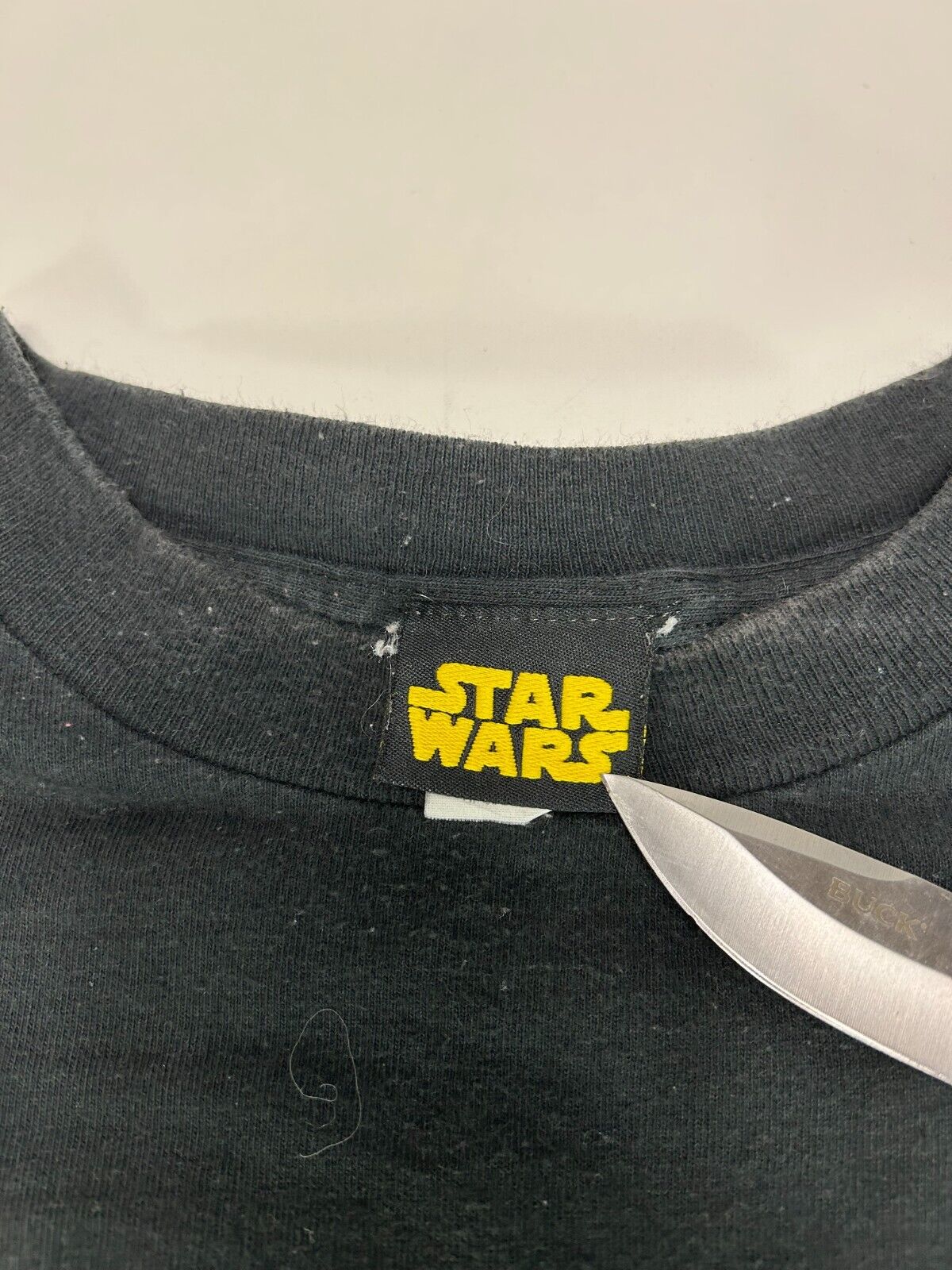 Vintage Star Wars The Force Is Strong Movie Promo Spell out T-Shirt Size XL