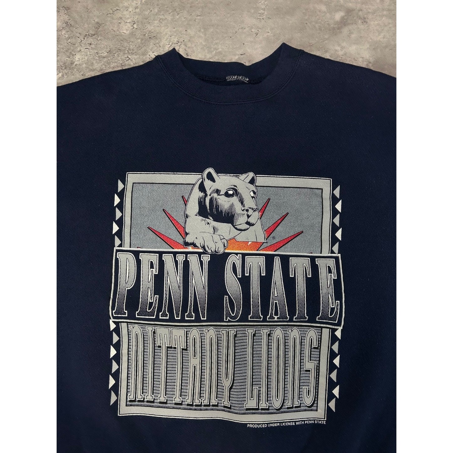 Vintage 90s Penn State Nittany Lions NCAA Graphic Sweatshirt Size XL