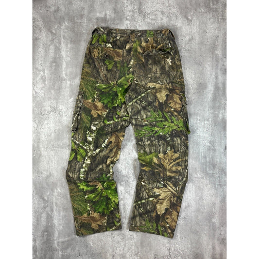 Vintage Mossy Oak Tree Camo Hunting Cargo Pants Size 30