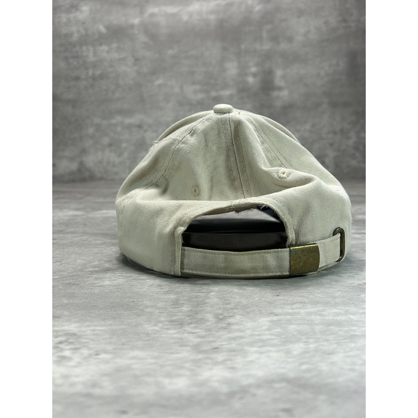 Vintage Alaska Bush Pilot Embroidered Spellout Destination Strapback Hat OSFA