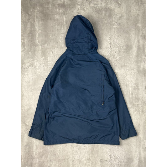 Vintage 90s Womens L.L. Bean Plaid Lined Hooded Parka Long Jacket Size Medium