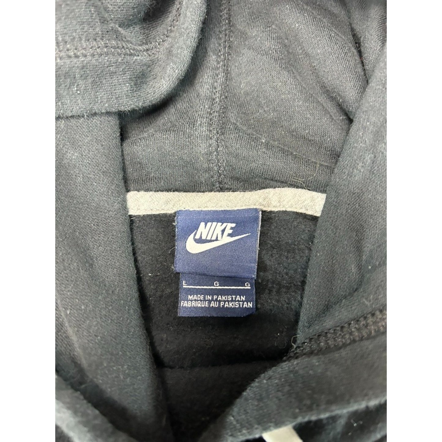 Vintage 2000s Womens Nike Embroidered Swoosh Pullover Hooded Sweatshirt Sz Large