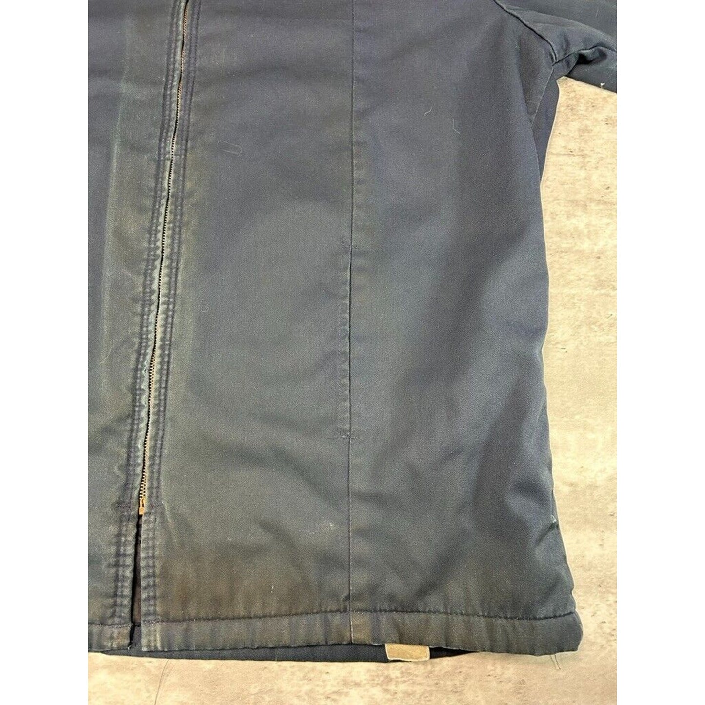 Cintas Quilted Lined Canvas Work Wear Full Zip Detroit Style Jacket Size XXL