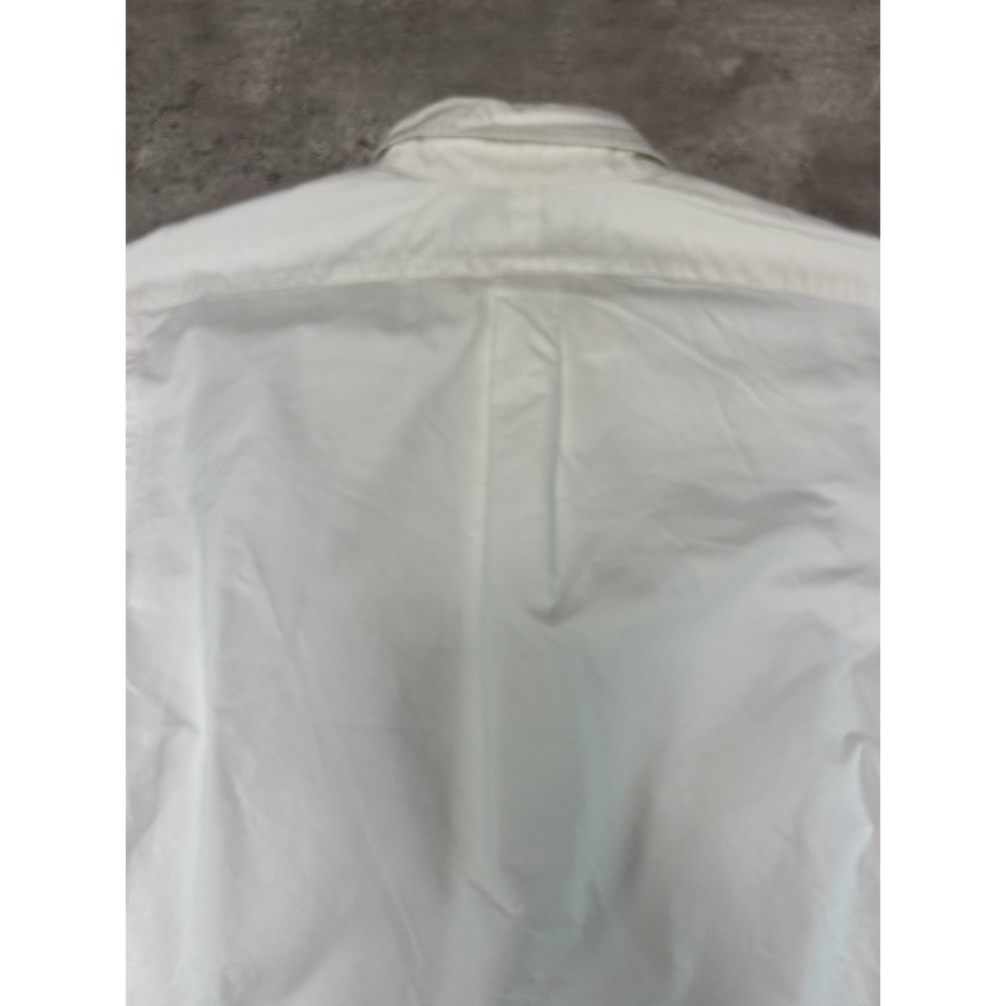 Vintage Polo Ralph Lauren Long Sleeve Reworked Cropped Button Up Shirt Sz XL