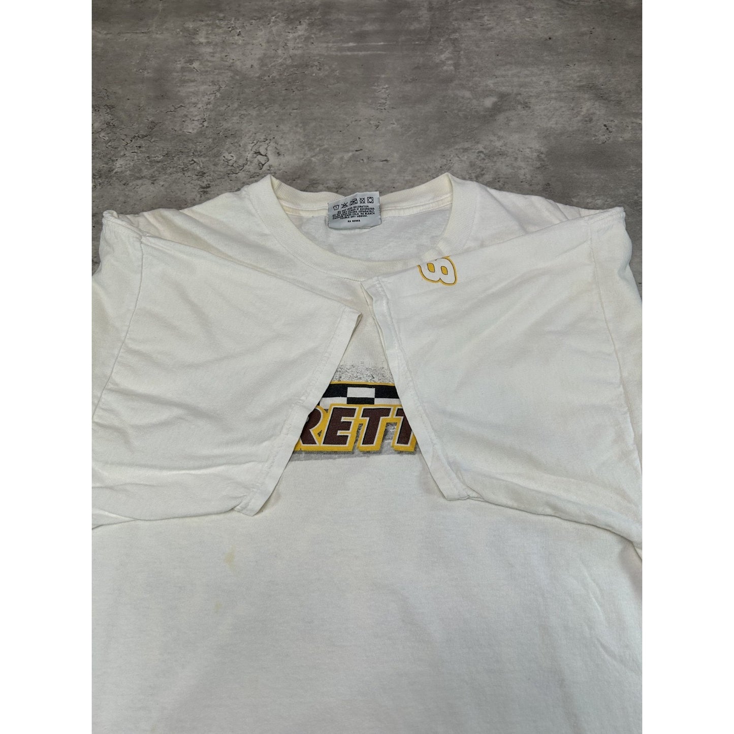 Vintage Dale Jarrett #88 Nascar Racing Spellout Graphic T-Shirt Size XL
