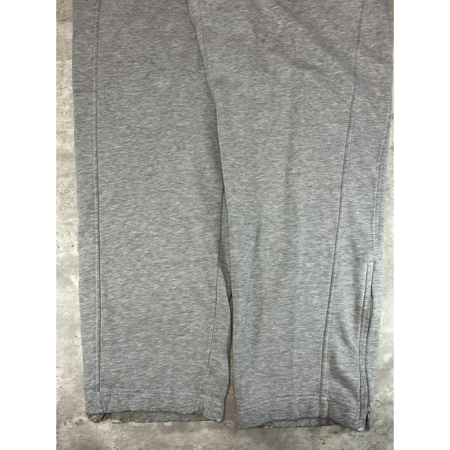 Vintage 2000s Nike Embroidered Swoosh Sweat Pants Size Large Gray