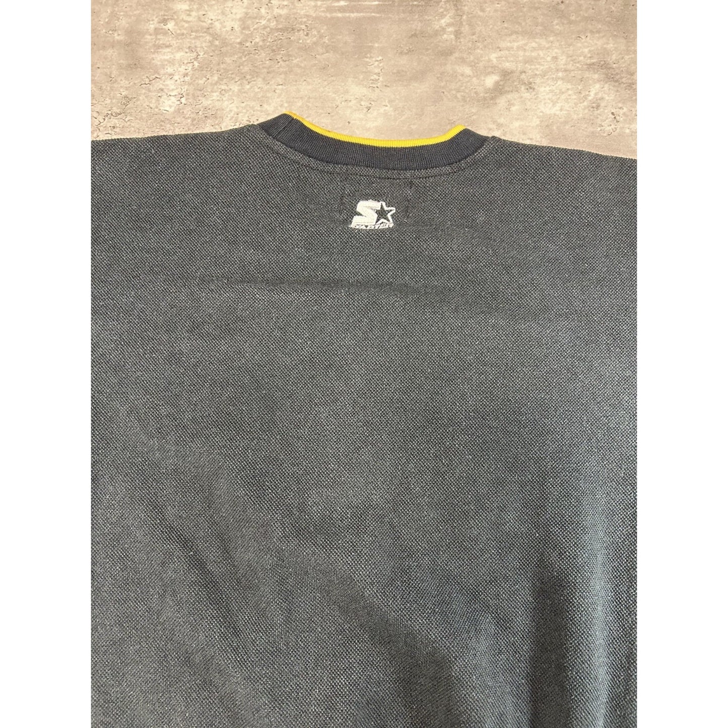 Vintage 90s Pittsburgh Penguins NHL Starter Tailsweep Spellout Sweatshirt Large