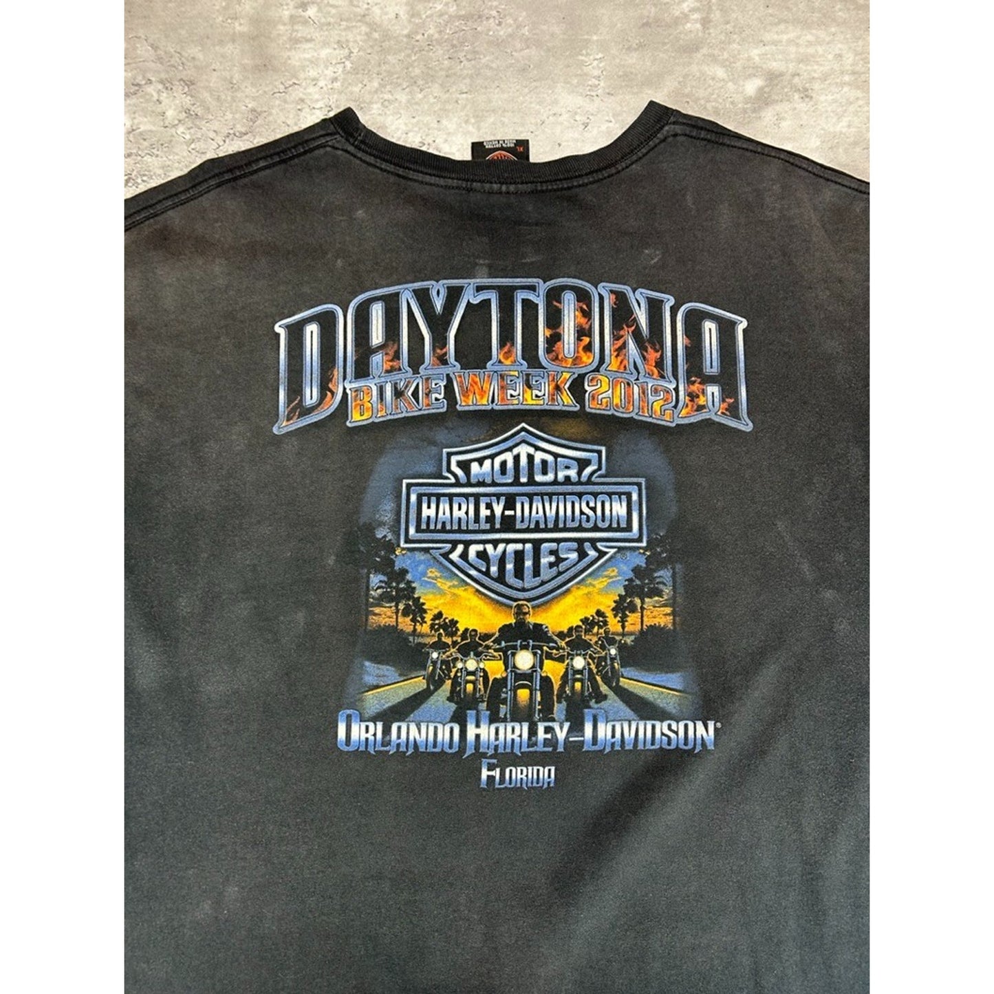 Harley Davidson Daytona Bike Week Eagle Talon Graphic T-shirt Size XL Black