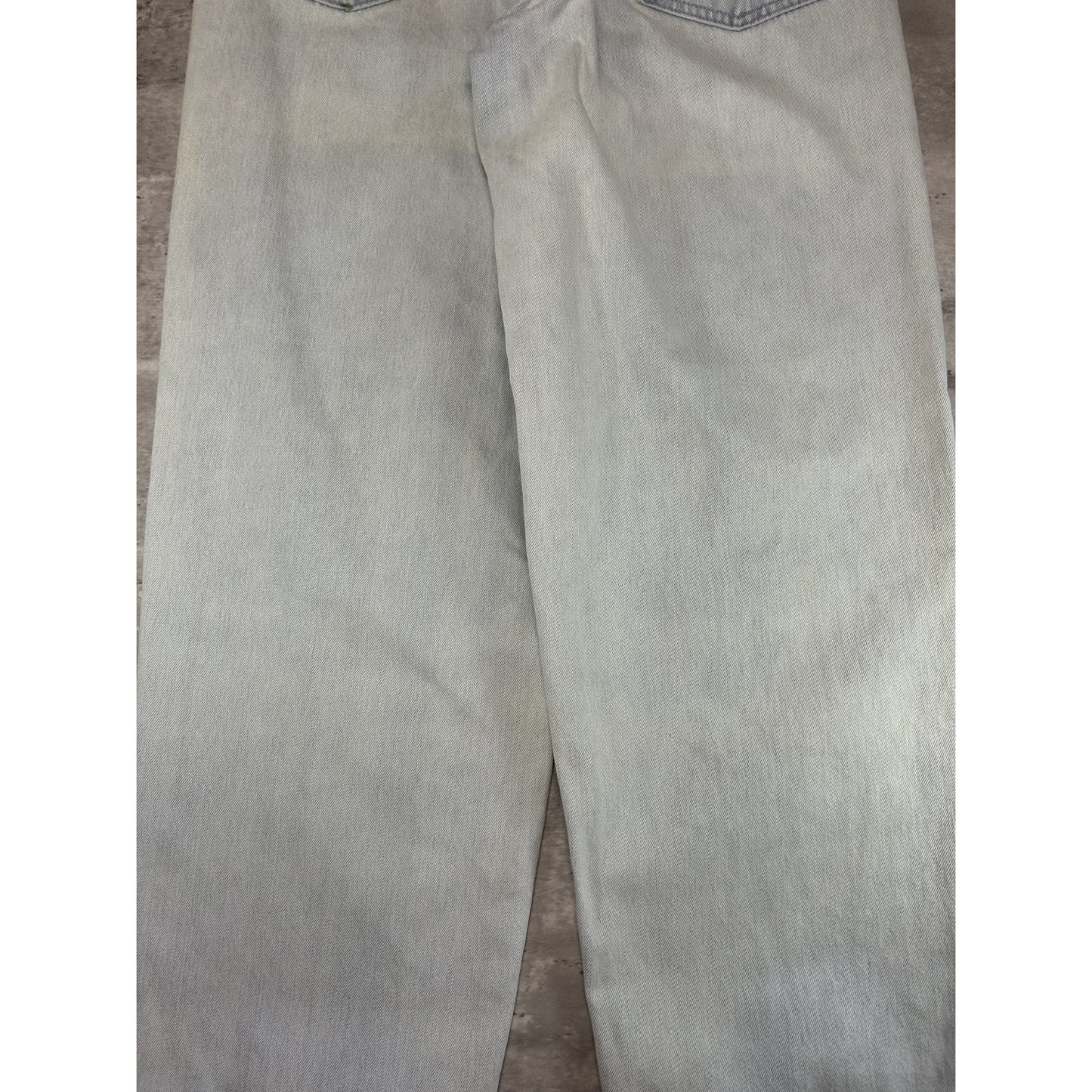 Vintage Levis Silvertab Baggy Fit Light Wash Denim Pants Size 34 Blue