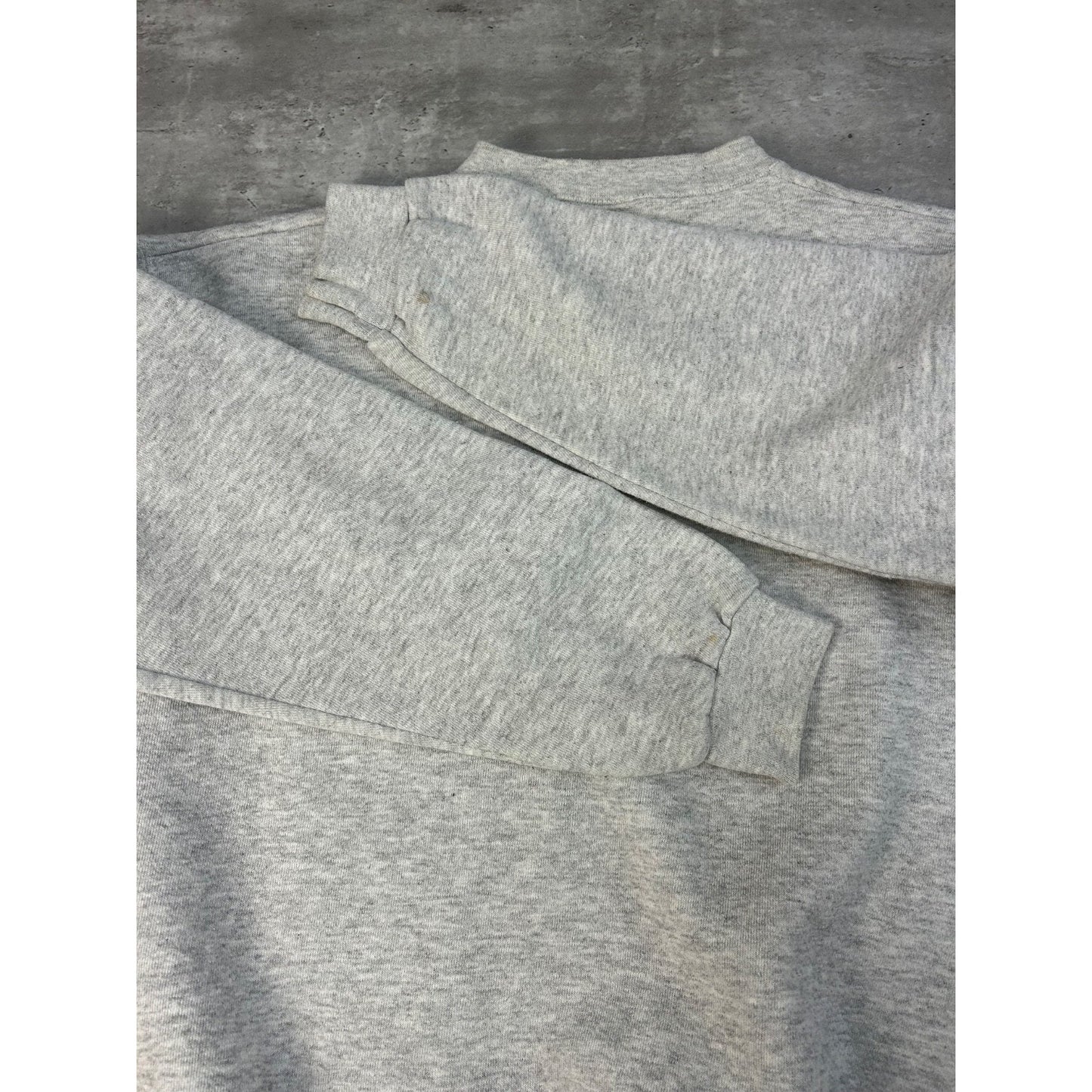 Vintage 90s Notre Dame Fighting Irish NCAA Graphic Spellout Sweatshirt Sz Large