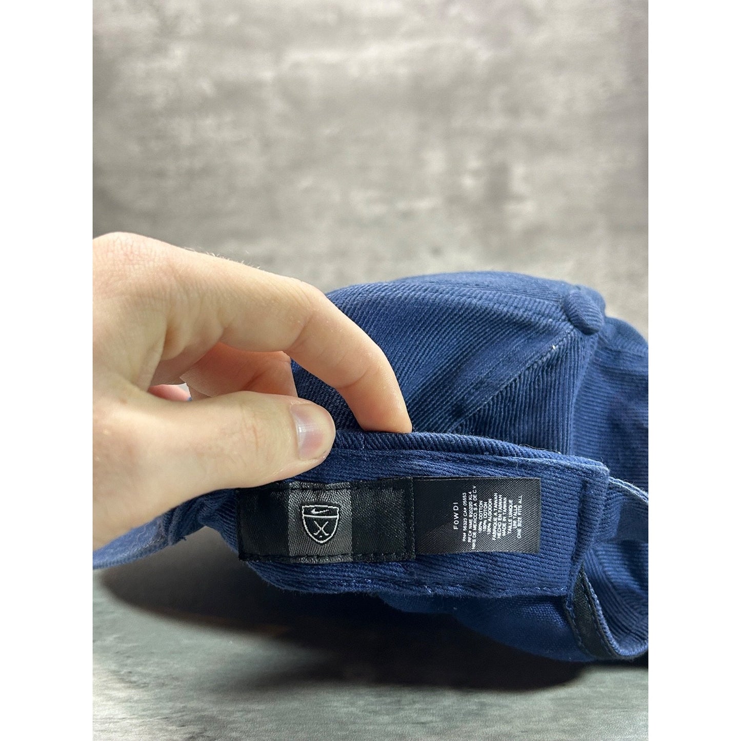 Vintage Tiger Woods Nike Buick Golf Embroidered Swoosh Strapback Hat OSFA