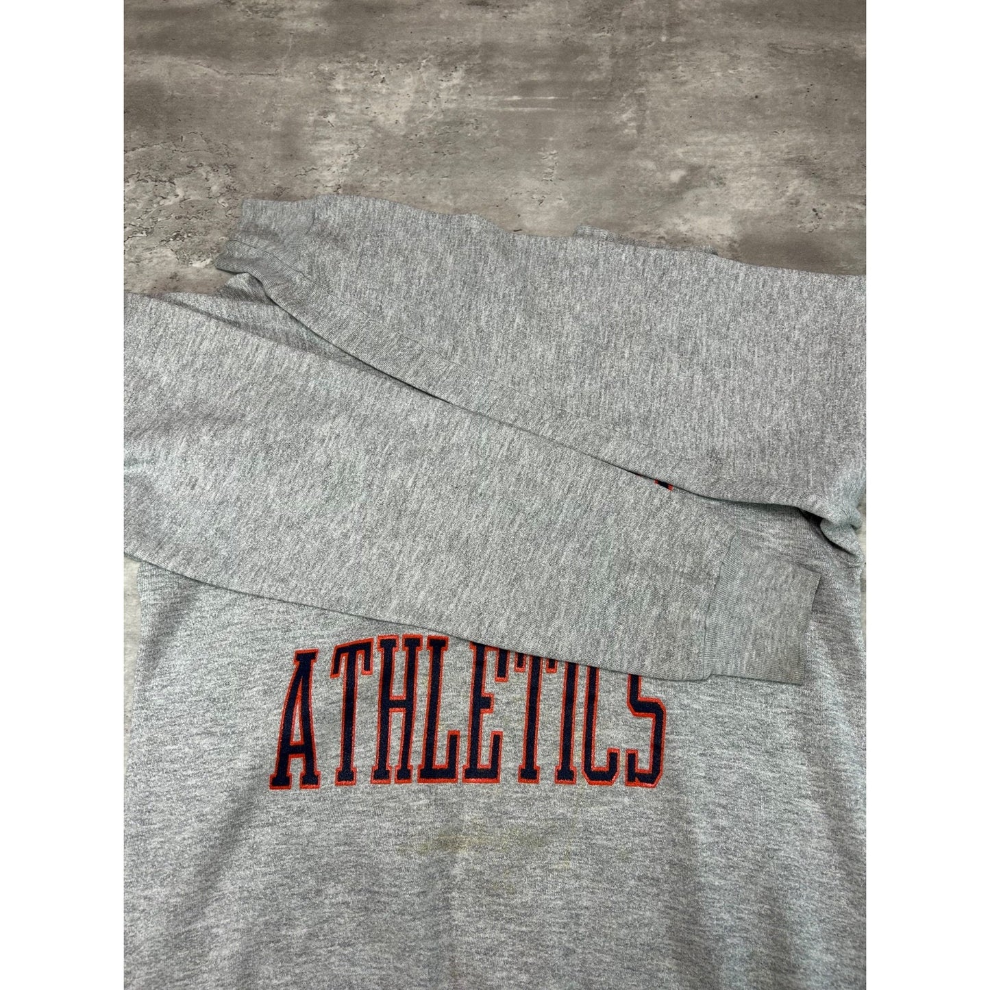 Vintage 90s Illinois Illini NCAA Collegiate Graphic Spellout Sweatshirt Size XL